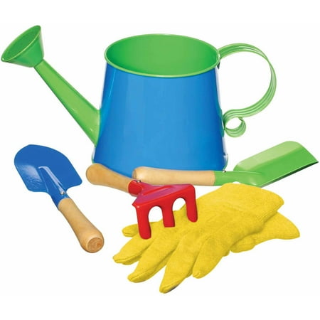 Toysmith Kids' Watering Can Garden Kit