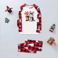 thumbnail image 4 of Conjunto cálido de Navidad para padres e hijos, pijama estampado para el hogar, conjunto de papá de dos piezas Fridja  nalpqowj25840, 4 of 5
