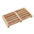 thumbnail image 1 of KAIYANG Rodillo masajeador de pies de madera, dispositivo de masaje con herramientas de reflexología para aliviar la fascitis plantar, el dolor de arco y talón, masajeador de pies ecológico para Acup, 1 of 4
