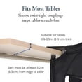 thumbnail image 5 of Inglesina Fast Table Hook On High Chair For Infants Up To 36 Months, Black, 5 of 7