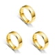 thumbnail image 2 of Minnieouse Unisex banda anillo aniversario pareja nupcial estética mano joyería vacaciones regalos accesorios oro tamaño 13 Type1 NO1 Minnieouse CBP222541, 2 of 6