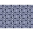 thumbnail image 1 of Ahgly Company Indoor Rectangle Patterned Midnight Blue Area Rugs, 2' x 4', 1 of 6
