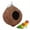 lot de 1, variante sur Oiseau d'Animal de Compagnie Coquille de Noix de Coco Naturelle Maison d'Oiseau Perruche Budgie Cacatiel Pinch Moineaux Nidification Oiseau Cage Boîte Anti-Piqûre