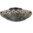 thumbnail image 4 of Ashley Harbour Traditional 2-Lights Flush Mount Lights, Bronze, 4 of 4