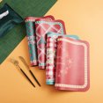thumbnail image 4 of Manteles individuales lavables resistentes al calor, manteles individuales de cuero navideños Wat, 4 of 5