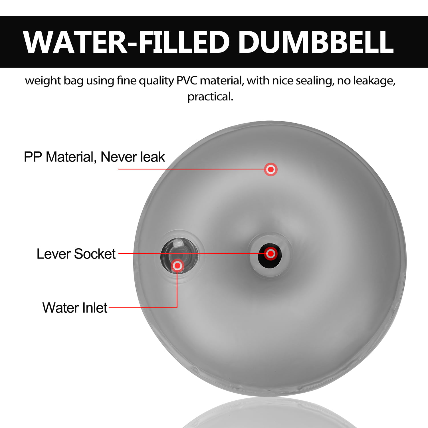Details about   Max 30 lbs Free Weights Core Resistance Water-Filling Bag Home Training biceps
