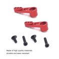 thumbnail image 1 of 2 Pièces RC Voiture Servo Bras Véhicule Métal Servo Modèle Véhicule Métal Direction Bras Réparation Pièces de Rechange pour WL Jouet A949 Rouge, 1 of 5