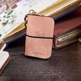 thumbnail image 3 of FastXmas Miniature Travelers Notebook 1.9"x2.6", Handmade Tiny Leather Travels Notebook, Vintage Mini Notebook Diary Journal, Pocket Diary Spiral-bound, 3 of 5