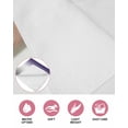 thumbnail image 6 of Gray Purple Kitchen Dish Towels for Drying Dishes Set of 4, Modern Gradient Geometric Waffle Weave Microfiber Hand Tea Bathroom Towels Quick Dry & Absorbent Towel 15.7x23.6, 6 of 7