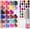 Short Round Glossy, variant on Press Nails, 24 Colors 576 count Press Nails Almond, Medium Nails Full Cover, Glossy, False Nails with Glue