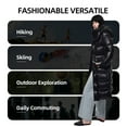 thumbnail image 2 of Women's Waisted Mid-Length Siberian Goose Down Jacket With Back Heating, 2 of 7