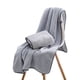 thumbnail image 4 of Nvzi 6 toallas de baño, toalla de mano de algodón suave para el hogar, súper suave, altamente absorbente para ducha, piscina, toalla de mano de 55,12 x 27,56 pulgadas (gris), 4 of 5
