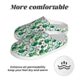 thumbnail image 6 of Disketp Cactus Plants Women's Men's Slippers Plush Slip-On House Slipper for Winter Indoor Soft Cushion Non-slip Fluffy Slides Slippers-11, 6 of 7