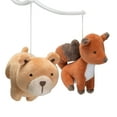 thumbnail image 2 of Bedtime Originals Animal Alphabet Bear/Fox Musical Baby Crib Mobile Soother Toy, 2 of 7