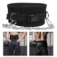 thumbnail image 6 of Tnarru Dip Belt Dipping Belt for Weightlifting, with Chain with Buckles, Weight Lifting Belt, Weight Belt for Pull Ups Men Women Gym Plastic Buckle, 6 of 10
