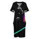 thumbnail image 3 of Asteroide 2NF + vestido largo holgado con bolsillos para mujer vestidos de noche ropa de verano, 3 of 6