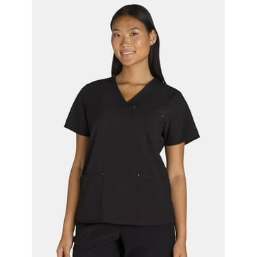 SCRUB WRAP TOP