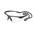 thumbnail image 2 of Gateway Safety 28GB79 Conqueror Wraparound Eye Safety Glasses, Clear Anti-Fog Lens, Black Frame, 2 of 3