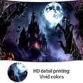 thumbnail image 5 of 7 x 5 ft Halloween Photography Backdrop Zombie Hand Full Moon Bat Scary Black Night Castle Pumpkins Spooky Graveyard Cemetery Background Kids Hallowmas Party Decorations Photoshoot Studio Props, 5 of 5