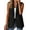 Black, variant on Women'S Summer Sleeveless Vest Tops Fashion Casual Work Office with Pockets Black XXL