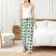 thumbnail image 6 of Lsque Lighthouse Print Women's Pajama Pants, Lounge Pant - Comfortable Home Wear,Elastic Waistband, Stylish Design-Small, 6 of 9