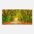 thumbnail image 2 of Design Art - Fall Greenery and Road Straight Ahead, 2 of 3