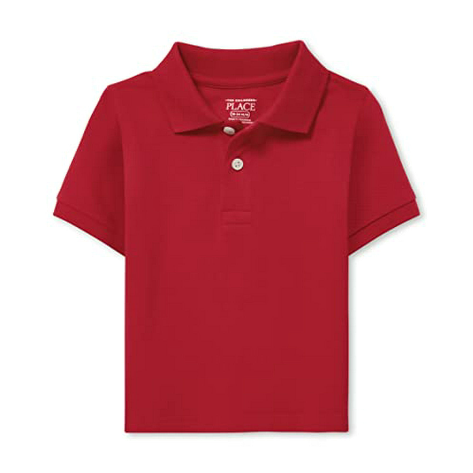 Baby boy red polo shirt sales