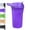 Purple, variant on Bxaolu Shaker Bottles for Protein Mixes, 17 oz, Leak Proof Shaker Cups with Whisk Ball for Protein Shakes and Pre Workout, Sports