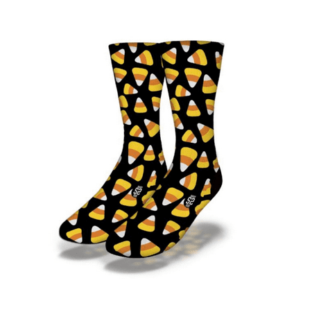 

CANDY CORN Fun Halloween Socks