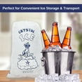 thumbnail image 2 of 7STAR 8lb Crystal Ice Bags with Drawstring Closure – 400 Count Heavy Duty, 2 of 6