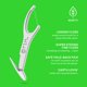 thumbnail image 3 of Palillos de hilo dental Grin 150 unidades sabor menta reciclados, 3 of 7