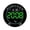Green, variant on MJSHUN 10" Large Digital Wall Clock with LED Display, Electric Wall Clock with Temperature & Humidity, Auto DST, Date, and Day, 10-Level Brightness for Office, Bedroom, Living Room, Classroom Décor