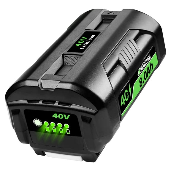1 Pack 40V 8.0Ah Replacement for Ryobi Battery Compatible with Ryobi 40v Battery Fits for Ryobi Battery 40v OP4060 OP4015 OP4026 OP40201 OP40261 OP4030 OP4040 OP40401 OP4050 OP40501 Fast Charging