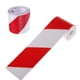 thumbnail image 2 of Cinta reflectante, 2 piezas, 3 m, 50 mm, prismática, impermeable, forma angular, cinta de advertencia de seguridad, rollo de cinta de seguridad autoadhesiva de vinilo, rojo y blanco, 2 of 5