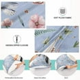 thumbnail image 6 of GZHJMY Dragonfly Queen Pillowcase Super Soft Cozy Plush Pillow Case with Zipper for Sofa Bed Couch, 20 x 30 Inch, 6 of 7