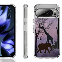 For Google Pixel 10 / 10 Pro Shockproof Phone Case, by OneToughShield - Twilight Safari