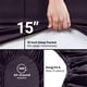 thumbnail image 3 of Sábana ajustable Utopia Bedding, doble bolsillo profundo, microfibra suave, 3 of 8