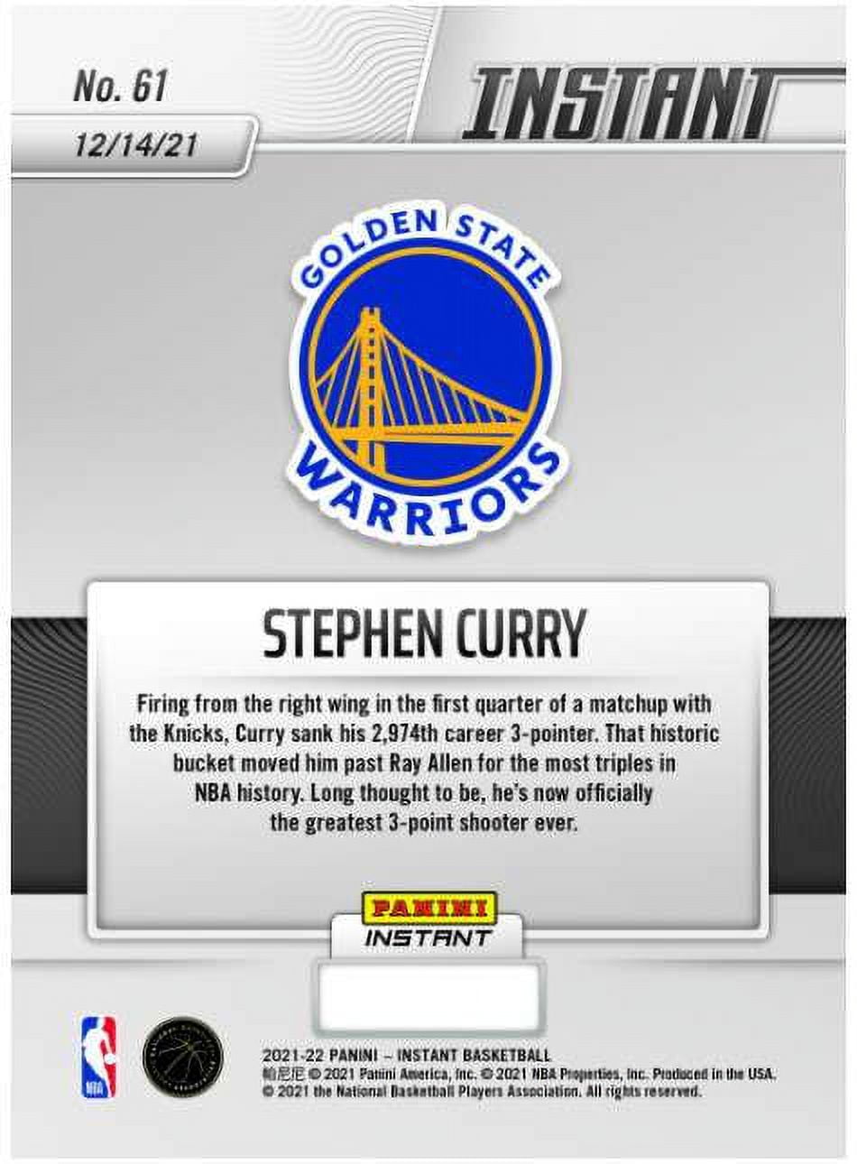 Stephen Curry Basketball Short Print Sports Trading Cards & Accessories