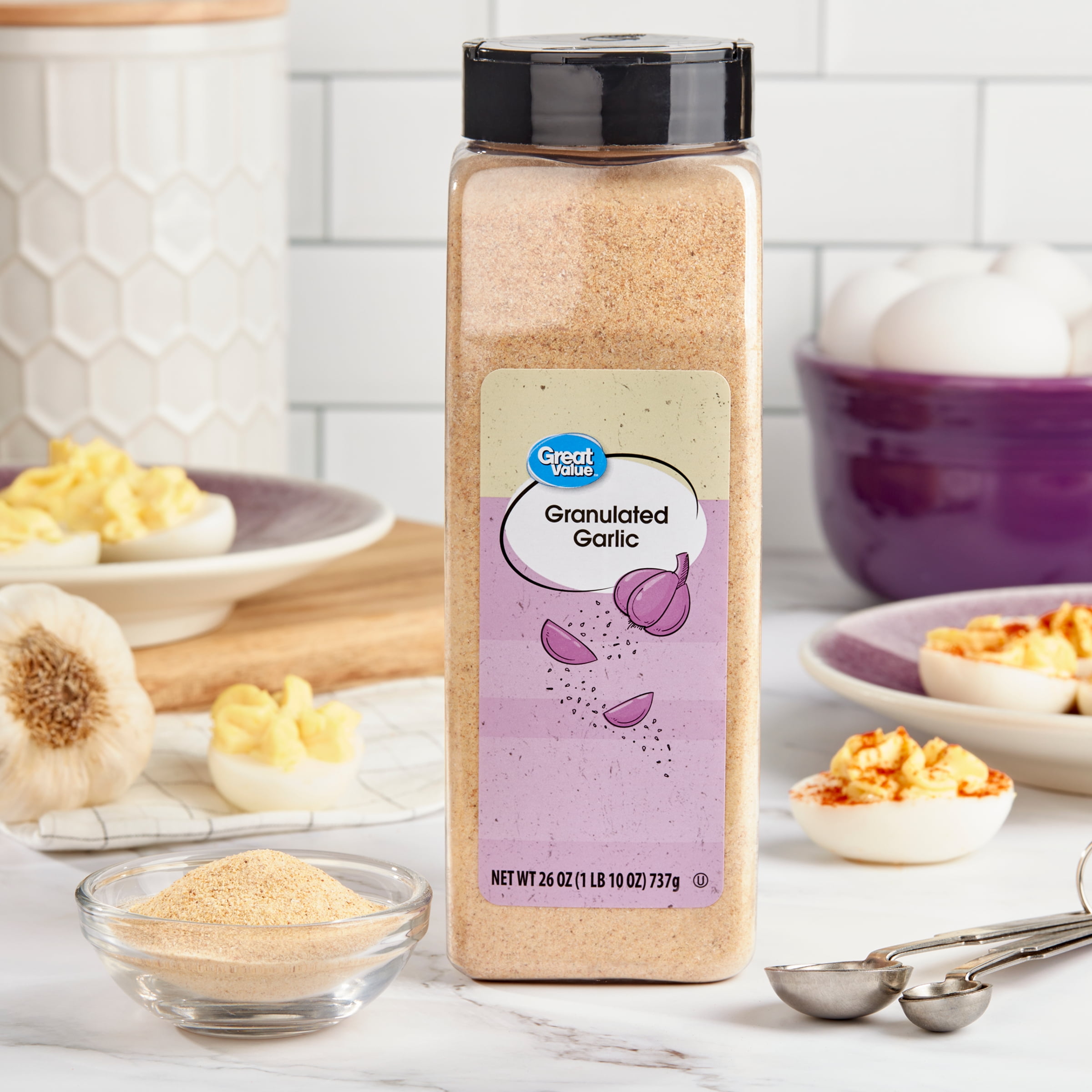 Great Value Granulated Garlic, 26 oz