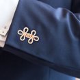 thumbnail image 1 of KALLORY 8Pares Para Chaquetas Y Prendas Dorado Vintage Resistente Y De Sencillo Cosido, 1 of 7