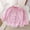 Pink, variant on Girls Cardigan Black Ribbed Knit Long Sleeve Button Front Stretchy Soft for Kids Little Kid Big Kid Everyday School Wear,Size 1-2 T