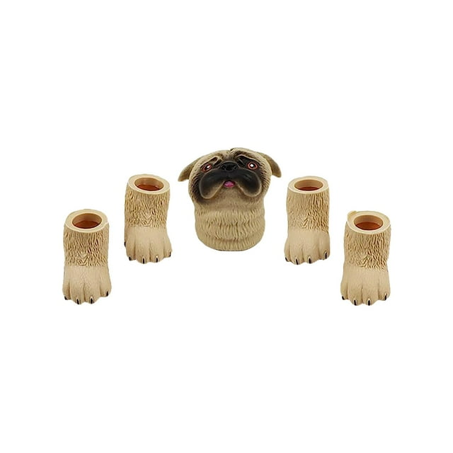 5PCS/Set Cute Animal Finger Hand Novelty Decor Gift for Kidss Birthday Party Cosplay
