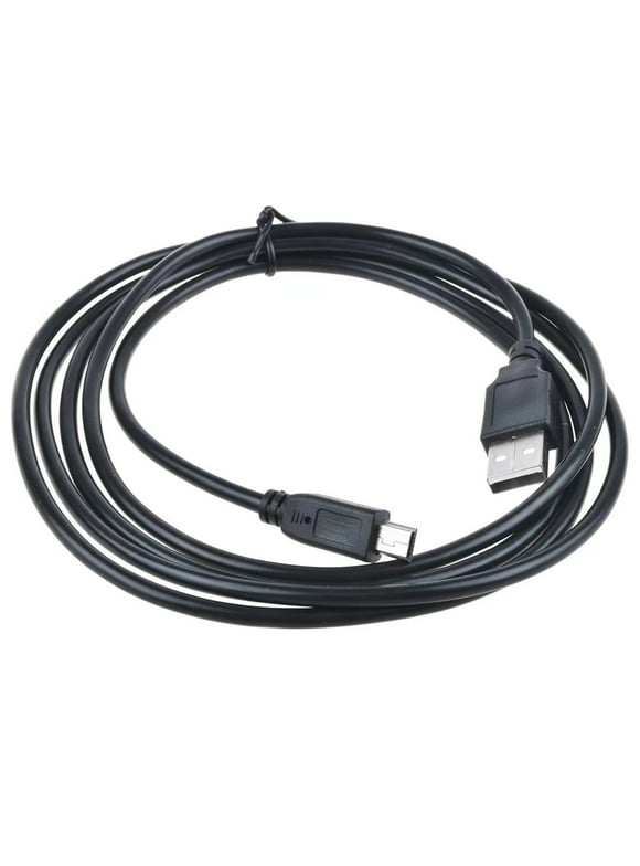PwrON Compatible USB 2.0 Data Cable Cord Replacement for PanDigital Novel Media PRD07T20WBL7 eReader