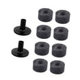 thumbnail image 4 of Runquan 10 Pieces Cymbal Accessories Cymbal Sleeves for Musician Performance Concert Grey, 4 of 8
