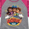 thumbnail image 3 of Santiago of The Sea - The Crew - Toddler And Youth Girls Raglan Graphic T-Shirt, 3 of 4