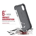 thumbnail image 2 of Funda Ballistic TJ para iPhone Xs y X Gris Blanco Ballistic, 2 of 5
