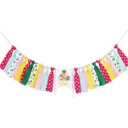 Tropical 1st Birthday Party Decoration Tropical High Chair Banner Pineapple Flamingo Party Decor Aloha To One Party Hawaiian Aloha Party Jungle Safari 1st Birthday Decor for Girl Birthday