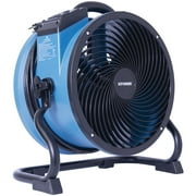 XPOWER X-39AR 1/4 HP 2100 CFM Variable Speed Sealed Motor Industrial Axial Air Mover, Blower, Fan with Build-in Power Outlets