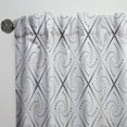 thumbnail image 3 of Designart 'Geometrical Abstract Retro Minimal Pattern III' Mid-Century Modern Curtain Panel, 3 of 5