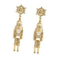 thumbnail image 2 of Pendientes navideños jinwen Pendientes de cascanueces Creativos, 2 of 8